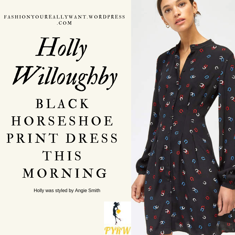 warehouse horseshoe dress