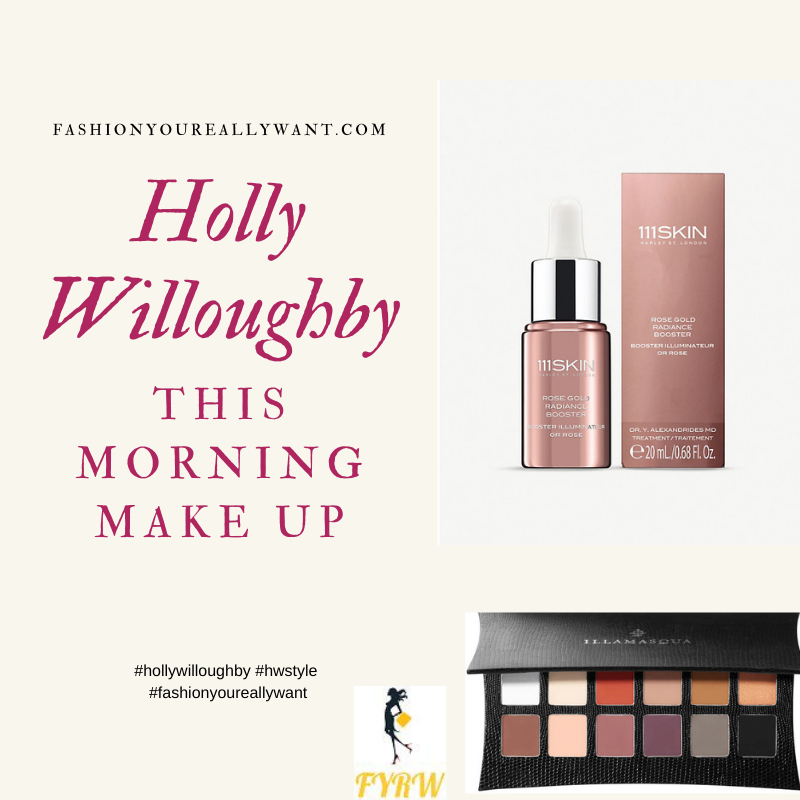 Where to get Holly Willoughby This Morning make-up blog October 2020