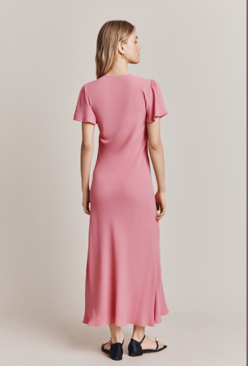 Holly Willoughby Pink Crepe Dress July 2023 – Fashion You Really Want