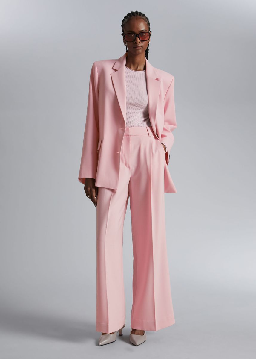 Yes London Women's Salmon Pink Suit 40 IT at FORZIERI Canada